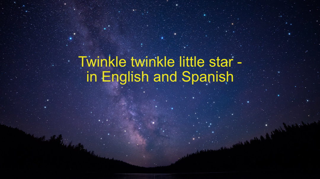 Songs we love: Twinkle twinkle little star
